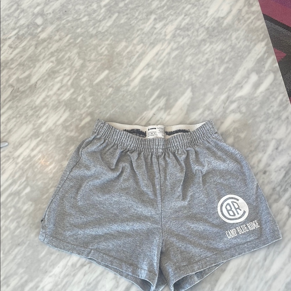 Girls Soffe Grey Shorts w/CBR logo